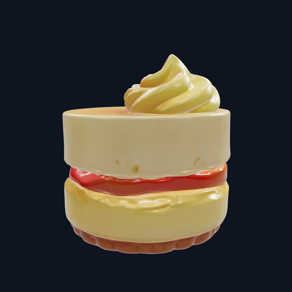 Dessert Cake Model Pack